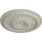 Ekena Millwork Oslo Ceiling Medallion (Fits Canopies up to 7 5/8"), 38 3/8"OD x 2 7/8"P, Pot of Cream Crackle CM38OSPCC - alternate 4
